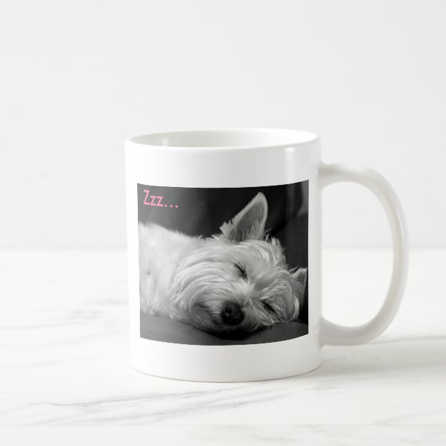 Cute Westie (West Highland Terrier) Dog Mug (Right)