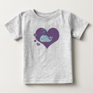 Cute Whale Baby T-Shirt
