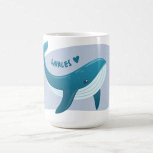 Cute Whale Coffee Mug