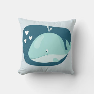 Cute Whale Cushion