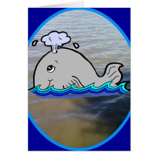 Cute Whale in the Water