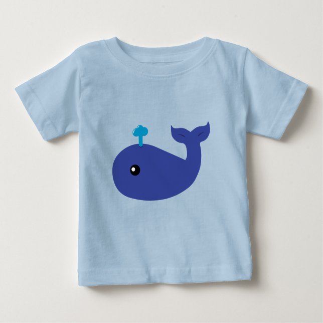 Cute Whale Infant T-Shirt (Front)