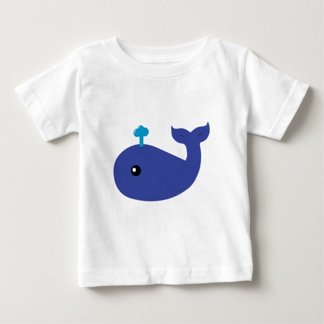 Cute Whale Infant T-Shirt (Front)