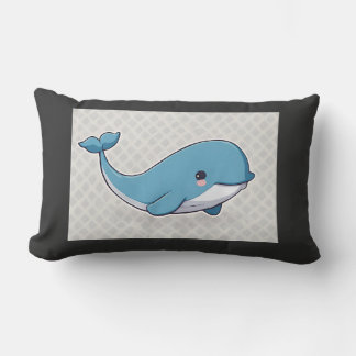 Cute Whale Lumbar Cushion