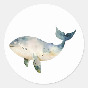Cute Whale Stickers