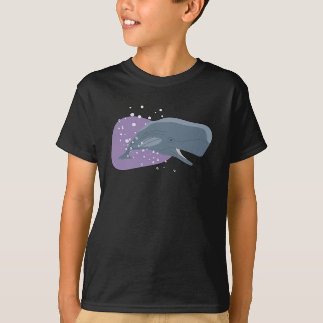 Cute Whale T-Shirt (Front)
