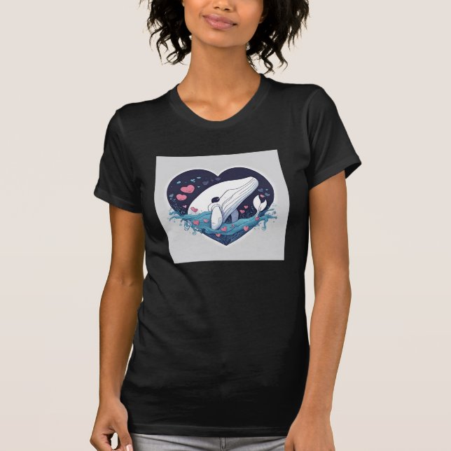 Cute Whale T-Shirt (Front)