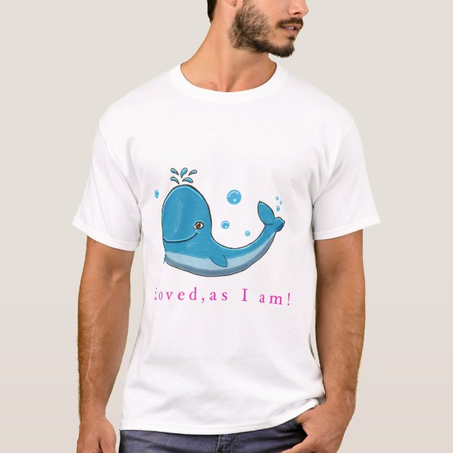 Cute whale  T-Shirt (Front)