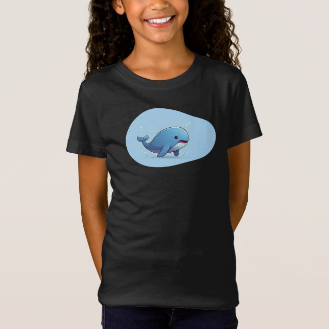Cute Whale T-Shirt (Front)