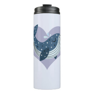 Cute Whale Thermal Tumbler