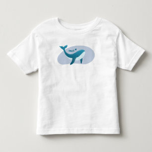 Cute Whale Toddler T-Shirt