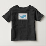 Cute Whale Toddler T-Shirt<br><div class="desc">Dive into cuteness with our Cute Whale! This charming product captures the playful spirit of the ocean and makes a perfect companion for anyone who loves marine life. This adorable whale is designed to bring joy and a splash of the sea into your life. Enjoy the ocean vibe and let...</div>