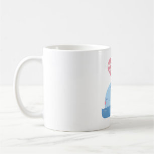 Cute Whale You Be Mine Love Pun Coffee Mug