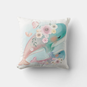 Cute Whales Cushion