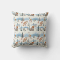 Cute Whimiscal woodland animals baby nursery