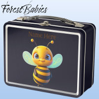 Cute Whimsical BumbleBee Insect Cartoon Graphic