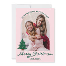 Cute Whimsical Christmas Tree Custom Photo