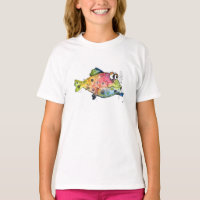 Cute Whimsical Colourful Fish