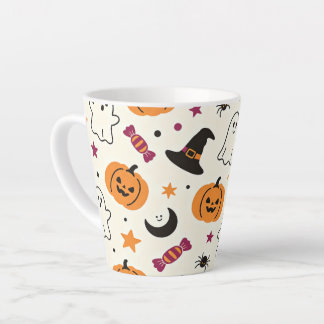 Cute Whimsical Halloween Latte Mug