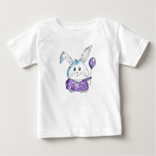 Cute Whimsical Little Bunny Baby T-Shirt