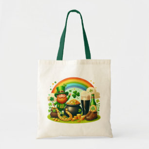 Cute, whimsical Saint Patrick's Day Tote Bag