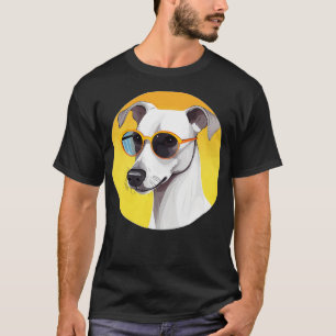 Cute Whippet Wearing Sunglasses T-Shirt