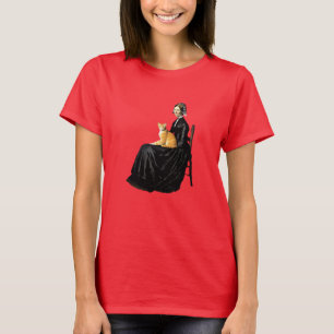 Cute Whistler's Mother's Orange Tabby Woman's T T-Shirt