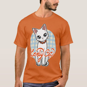 Cute White Cat Misty T-Shirt