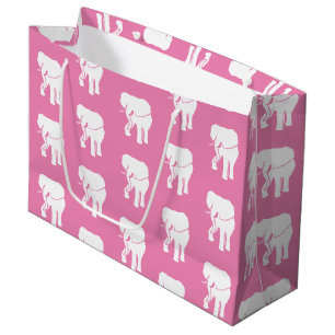 Cute White Elephant Gift Exchange Christmas Game L Large Gift Bag