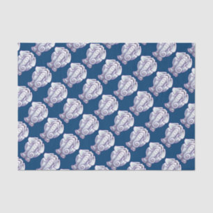 Cute White Elephant Gift Tissue Paper