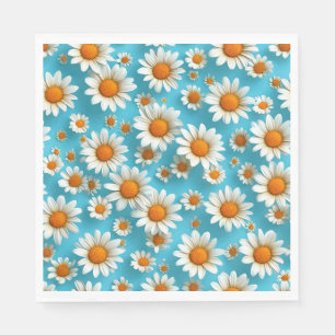 Cute White flowers Napkin