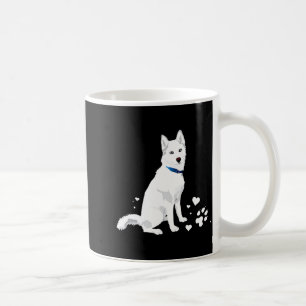 Cute White Siberian Husky Sweet White Snow Dog Coffee Mug