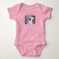 Cute White Sweet Puppy Dog Mummy Pink