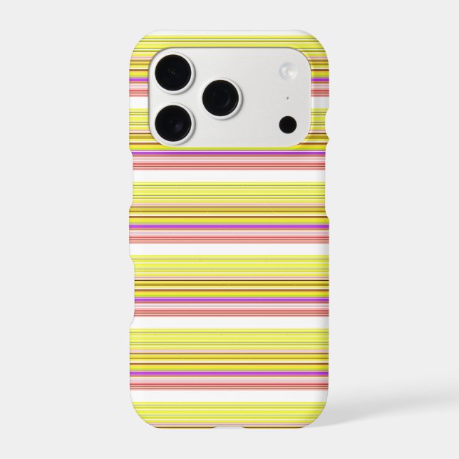 Cute white yellow stripes (Back)
