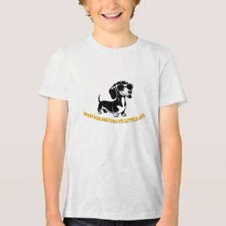 Cute Wiener Dog Wearing Sunglasses PNG – Funny Pet Tri-Blend Shirt