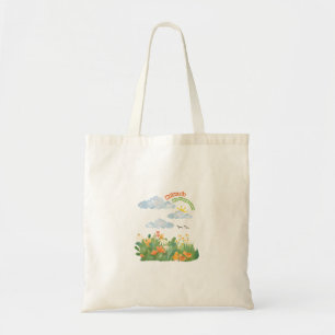 Cute Wildflower Tote Bag