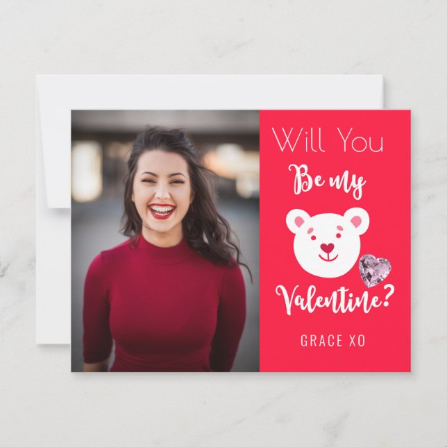 Cute Will You Be My Valentine's (Front)