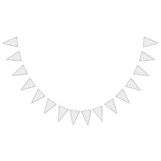 Cute Winter Cat Pattern with Scarves and Snowflake Bunting