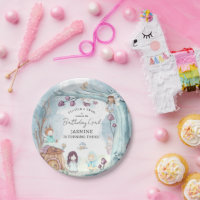Cute Winter Forest Fairy Christmas Girl Birthday