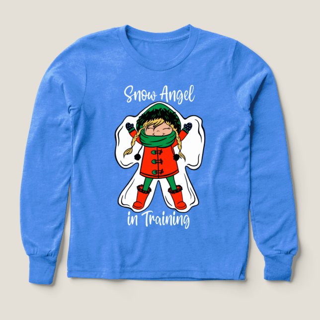 Cute Winter Snow Angel  (Design Front)