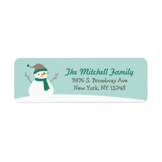 Cute Winter Snowman