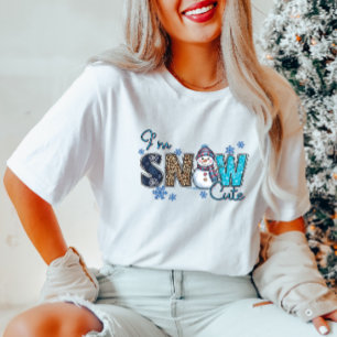 Cute Winter Snowman T-Shirt 
