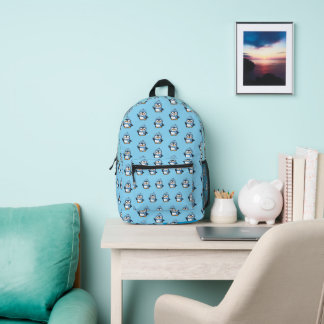 Cute Wintern Pattern Penguin Backpack