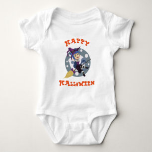Cute Witch Baby Bodysuit