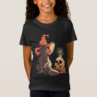Cute Witch Cat Design