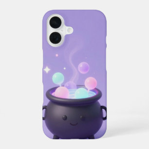 Cute Witch Cauldron Pastel Halloween Case