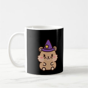 Cute Witch Hamster Halloween Coffee Mug