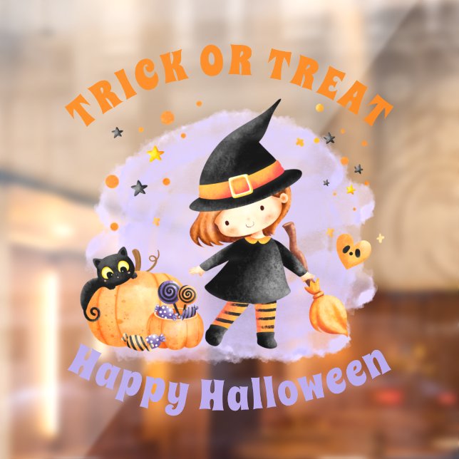 Cute Witch Happy Halloween (Sheet 2)