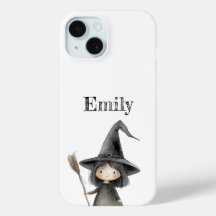 Cute Witch Personalized Halloween Phone Case