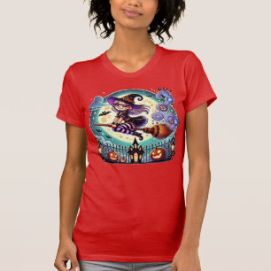 Cute Witchy Ride T-Shirt